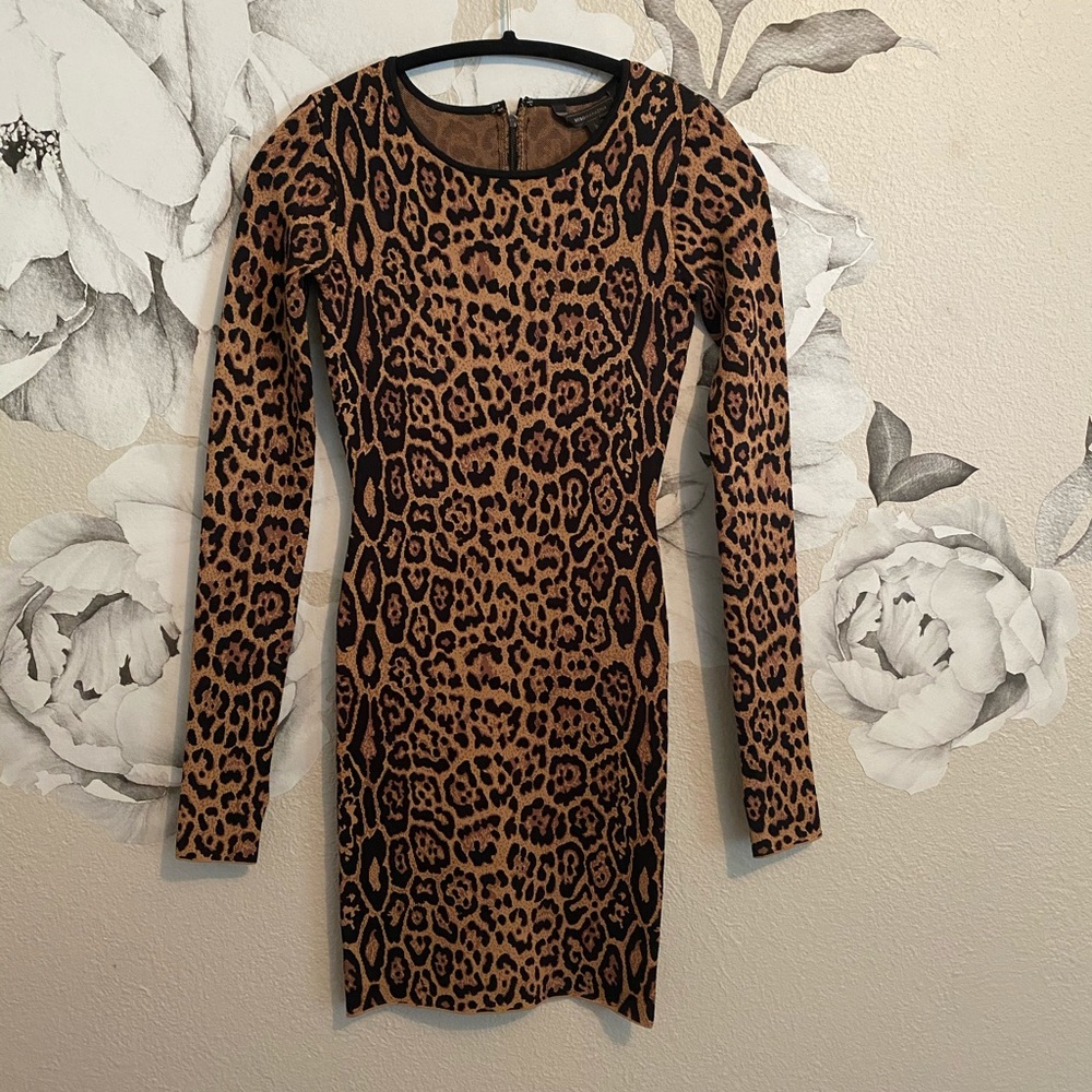 BCBGMaxAzria Leopard Dress